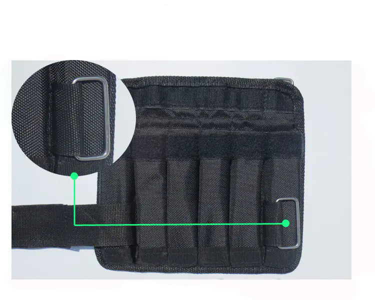 Adjustable Hand Weight Sandbag with Steel Plates