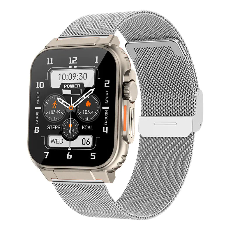 Smart Watch with Bluetooth Call and Heart Rate Monitor