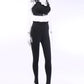 Lace Edge Yoga Set - Activewear Yoga Outfit