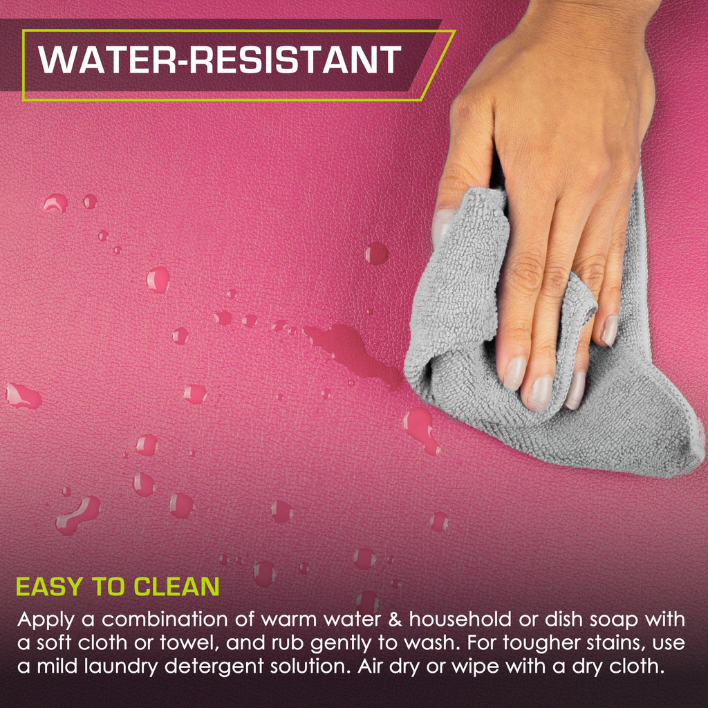 ProsourceFit Tri-Fold Folding Thick Exercise Mat 6’x2’ with Carrying Handles for MMA, Gymnastics Core Workouts