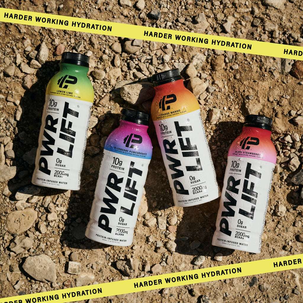 Whey Protein Water Sports Drink by PWR LIFT | Orange Mango | Keto, Vitamin B, Electrolytes, Zero Sugar, 10g of Protein | Post-Workout Energy Beverage | 16.9oz (Pack of 12)