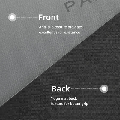 Yoga Mat Non Slip Anti-tear,extra thick-2/5 inch（10MM）High Resiliency Professional POE Yoga Mats for Women Men Kids,72"x24"inch,Workout, Yoga, Pilates and Floor Exercise, with Carrier Strap