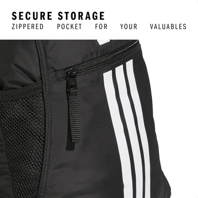 adidas Alliance Sackpack – Drawstring Backpack Small Bag for Men and Women