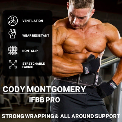 Schiek 540 Platinum Lifting Gloves - One Year Warranty!