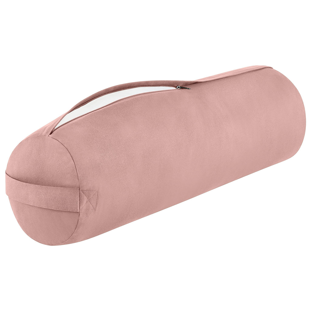Retrospec Retrospec Sequoia Yoga Bolster Pillow - Meditation Cushion for Yoga Practices - Includes Machine Washable 100% Cotton Cover & Durable Carry Handle