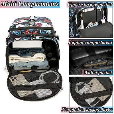 Gym Duffle Bag Backpack with Shoe Compartment,4 ways Travel Backpack for Women and Men,Multi-Functional Weekender bag with Waterproof Layer&Laptop Compartment for Fitness, Travel,Camping