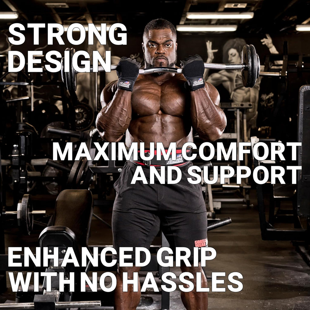 Schiek 540 Platinum Lifting Gloves - One Year Warranty!