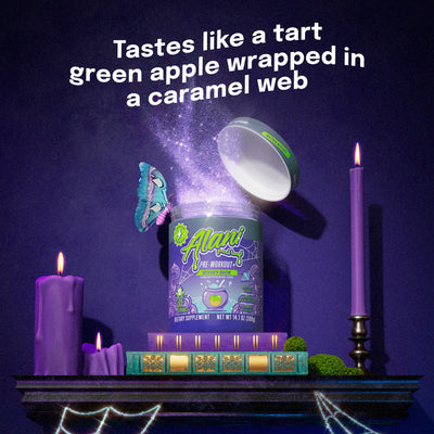 Alani Nu Pre Workout+ Powder Frozen Lemonade, Extra Boost, Sugar Free, 300mg Caffeine, L-Theanine, Beta-Alanine, Citrulline, 30 Servings