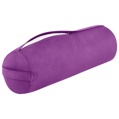 Retrospec Retrospec Sequoia Yoga Bolster Pillow - Meditation Cushion for Yoga Practices - Includes Machine Washable 100% Cotton Cover & Durable Carry Handle