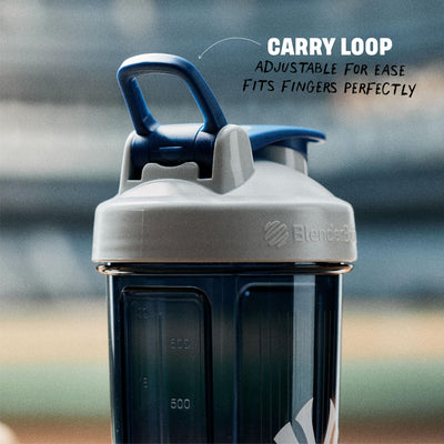 BlenderBottle Shaker Bottle Pro Series Perfect for Protein Shakes and Pre Workout, 28-Ounce, Black