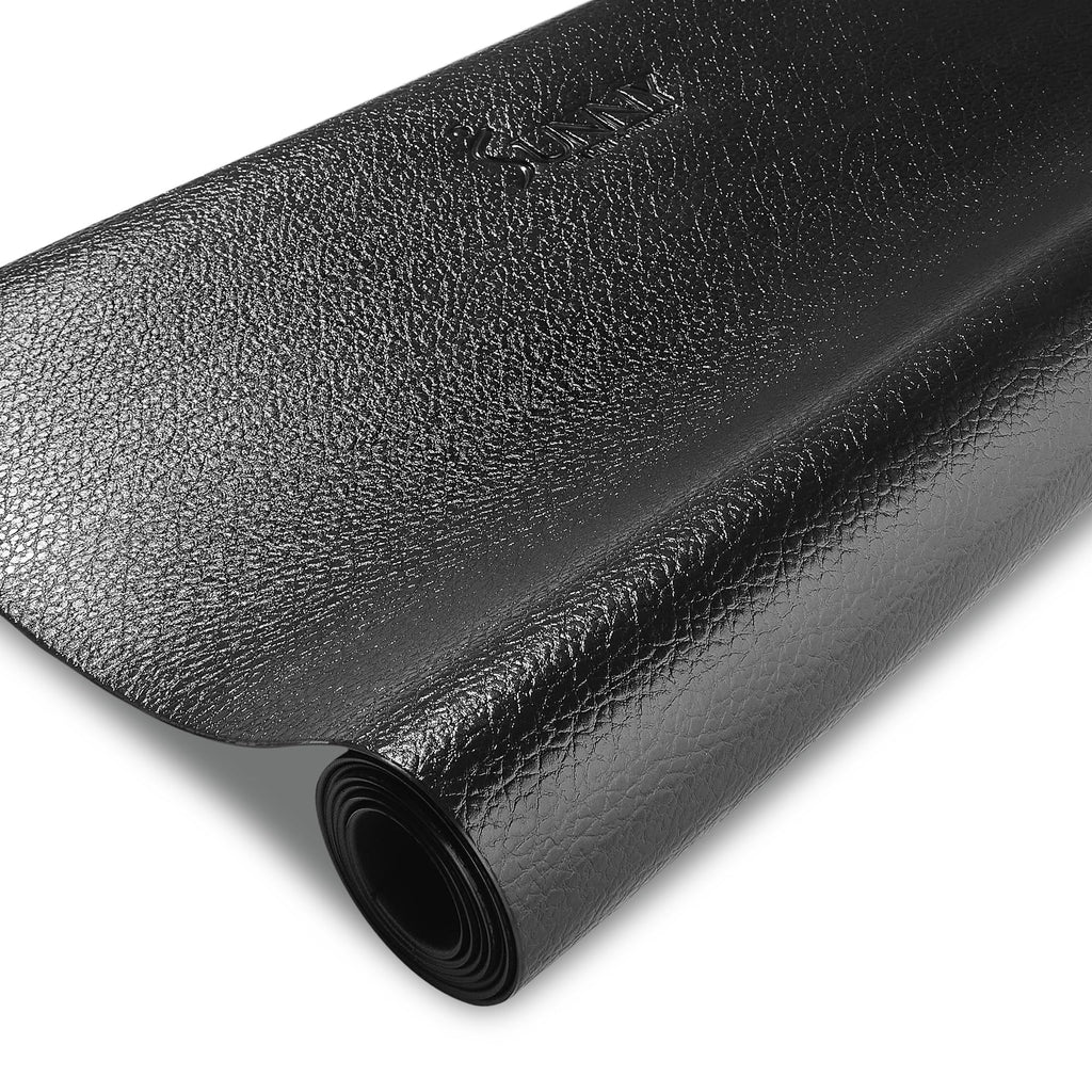 Sunny Health & Fitness Non-Slip Home Gym Mat – Workout Floor Protection Foam Pad for Treadmill, Bike, Elliptical, Yoga and Exercise Equipment or Standing Desk in 4 Size Options