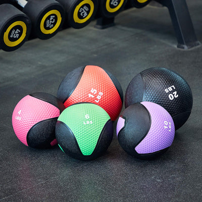 Fitvids Workout Exercise Fitness Weighted Medicine Ball, Wall Ball and Slam Ball, Multiple Styles and Sizes