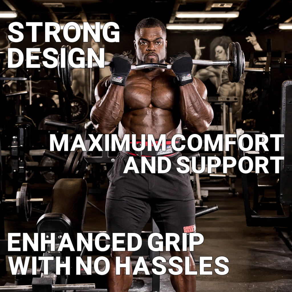 Schiek 540 Platinum Lifting Gloves - One Year Warranty!