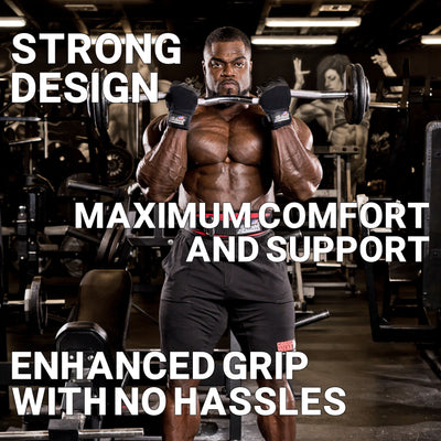 Schiek 540 Platinum Lifting Gloves - One Year Warranty!