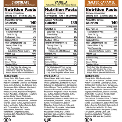 Labrada Lean Body Ready-to-Drink Cookies and Cream Protein Shake, 40g Protein, Whey Blend , 0 Sugar, Gluten No, 22 Vitamins & Minerals, (Recyclable Carton & Lid - Pack of 12) LABRADA , 17 Fl Oz (Pack of 12)