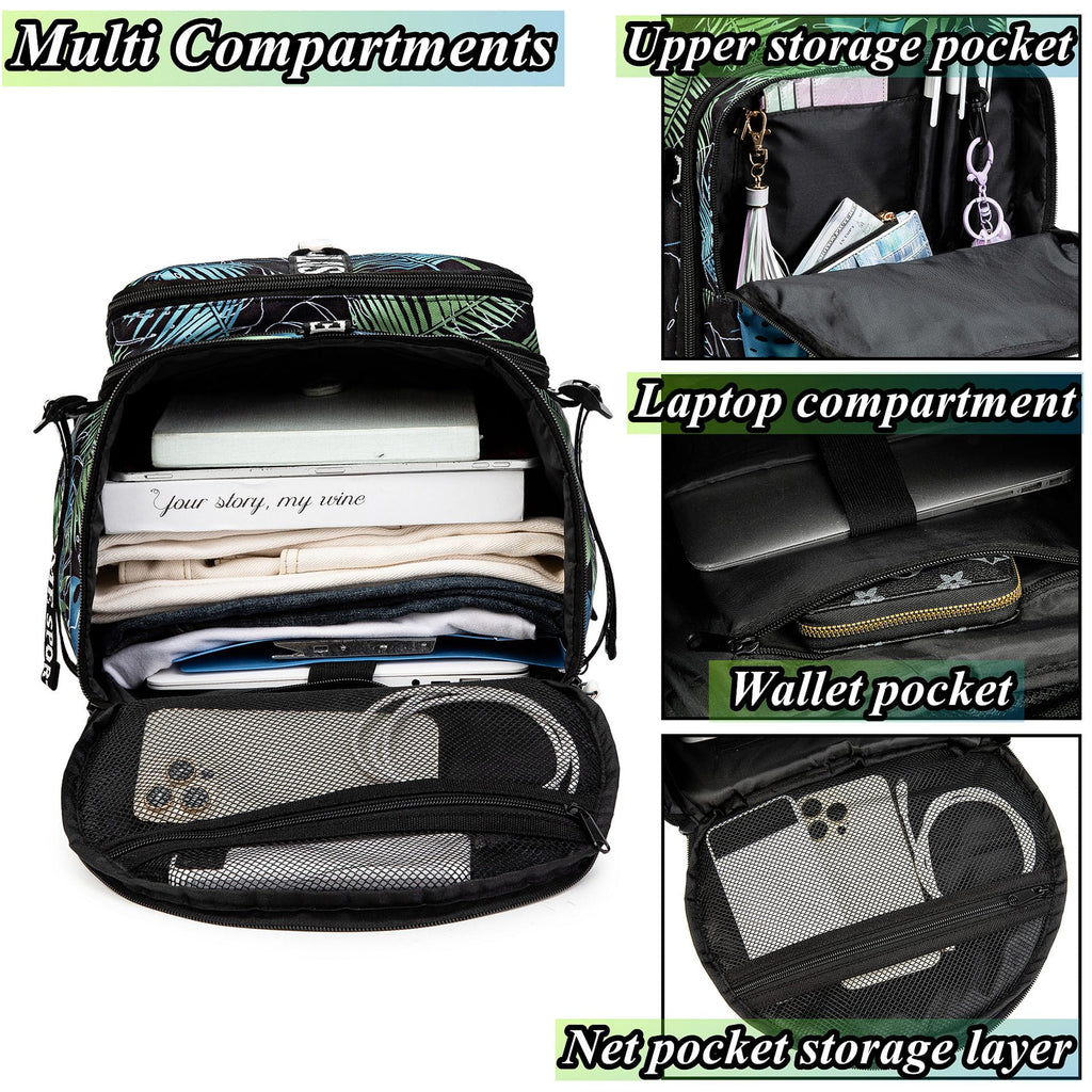 Gym Duffle Bag Backpack with Shoe Compartment,4 ways Travel Backpack for Women and Men,Multi-Functional Weekender bag with Waterproof Layer&Laptop Compartment for Fitness, Travel,Camping