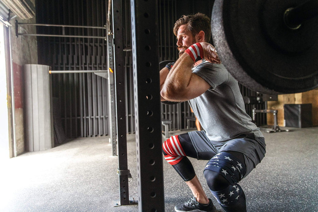 Harbinger Red Line 18-Inch Weightlifting Wrist Wraps for Men and Women (Pair)