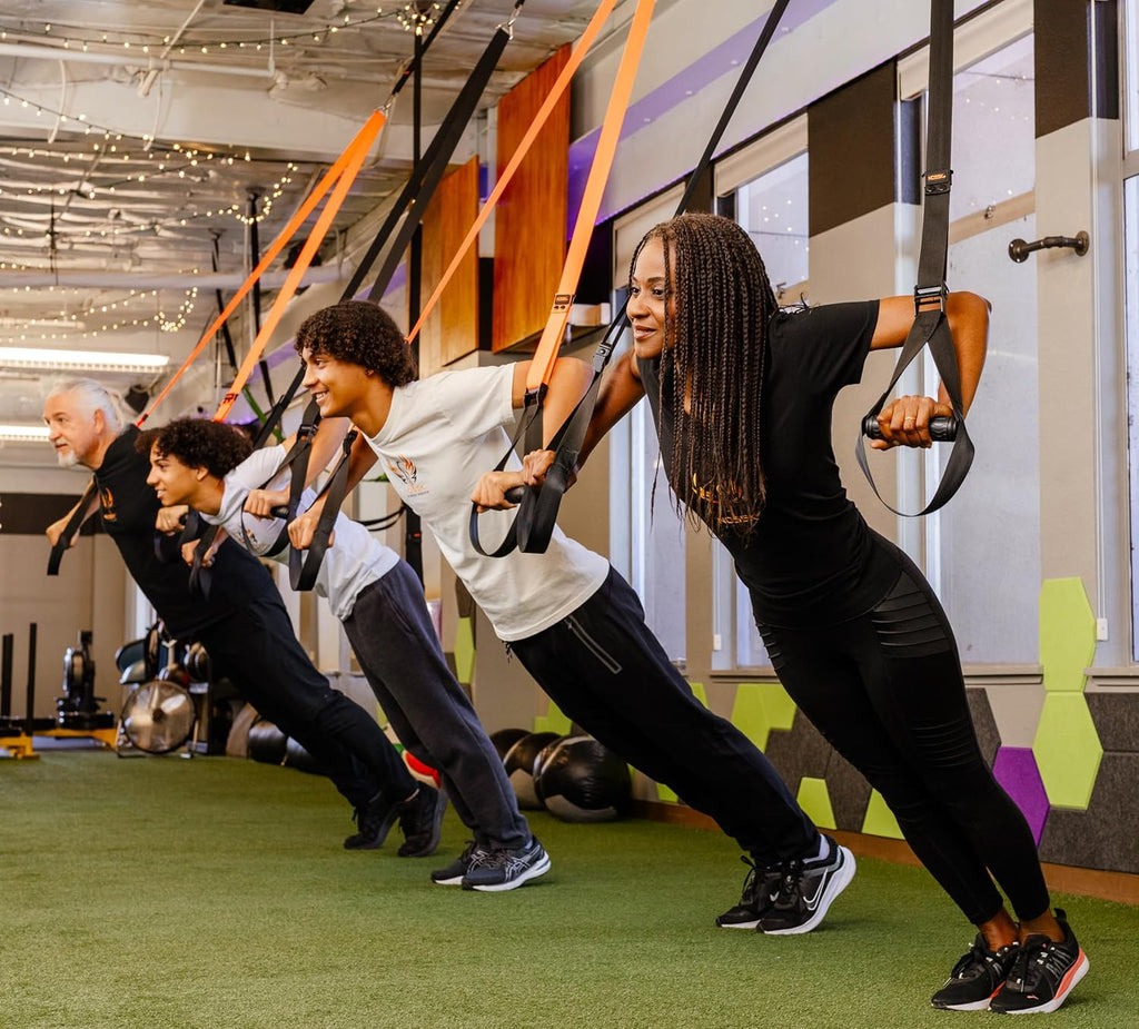 TNT Pro Suspension Fitness Trainer (Yellow)