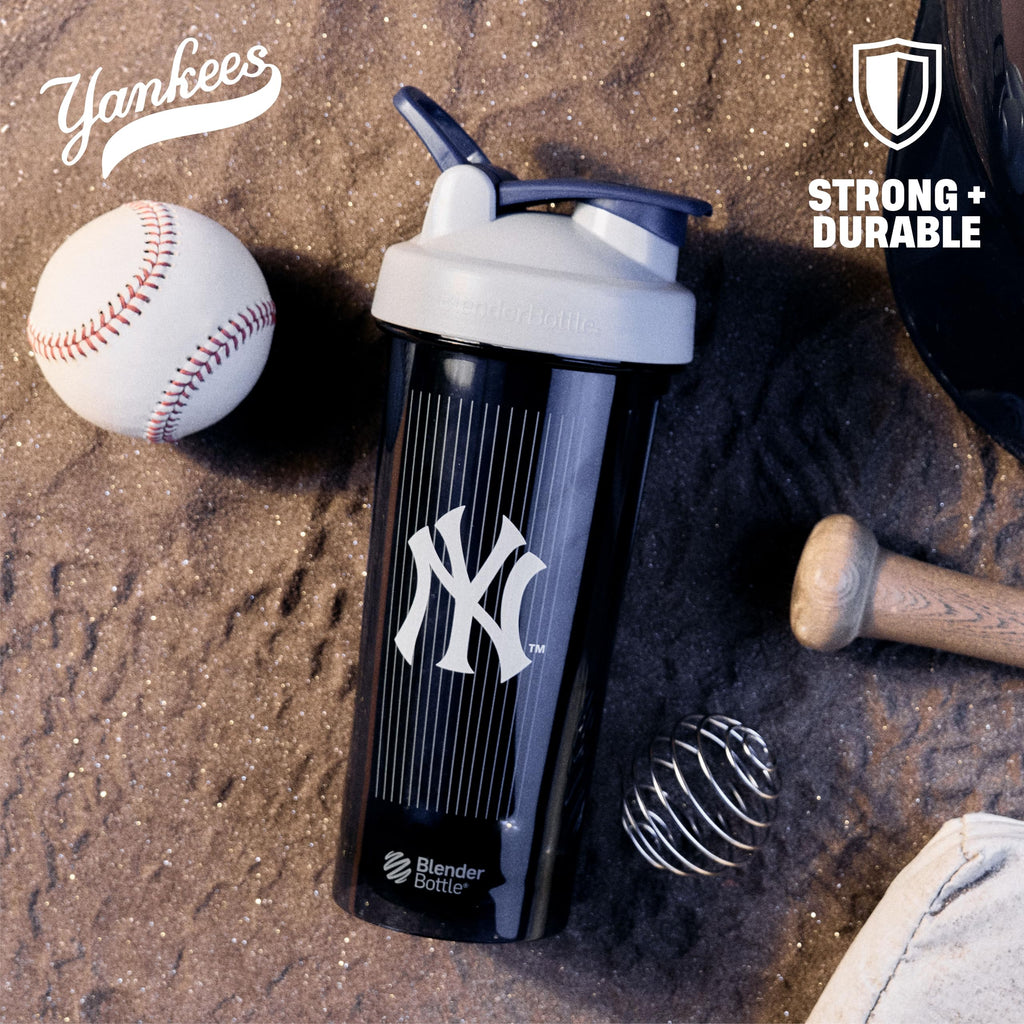 BlenderBottle Shaker Bottle Pro Series Perfect for Protein Shakes and Pre Workout, 28-Ounce, Black