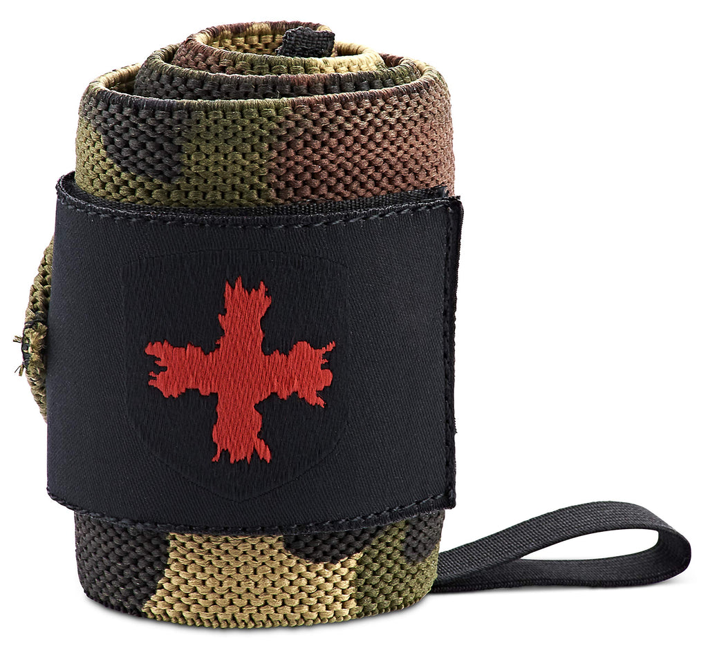 Harbinger Red Line 18-Inch Weightlifting Wrist Wraps for Men and Women (Pair)