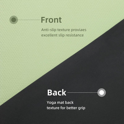 Yoga Mat Non Slip Anti-tear,extra thick-2/5 inch（10MM）High Resiliency Professional POE Yoga Mats for Women Men Kids,72"x24"inch,Workout, Yoga, Pilates and Floor Exercise, with Carrier Strap