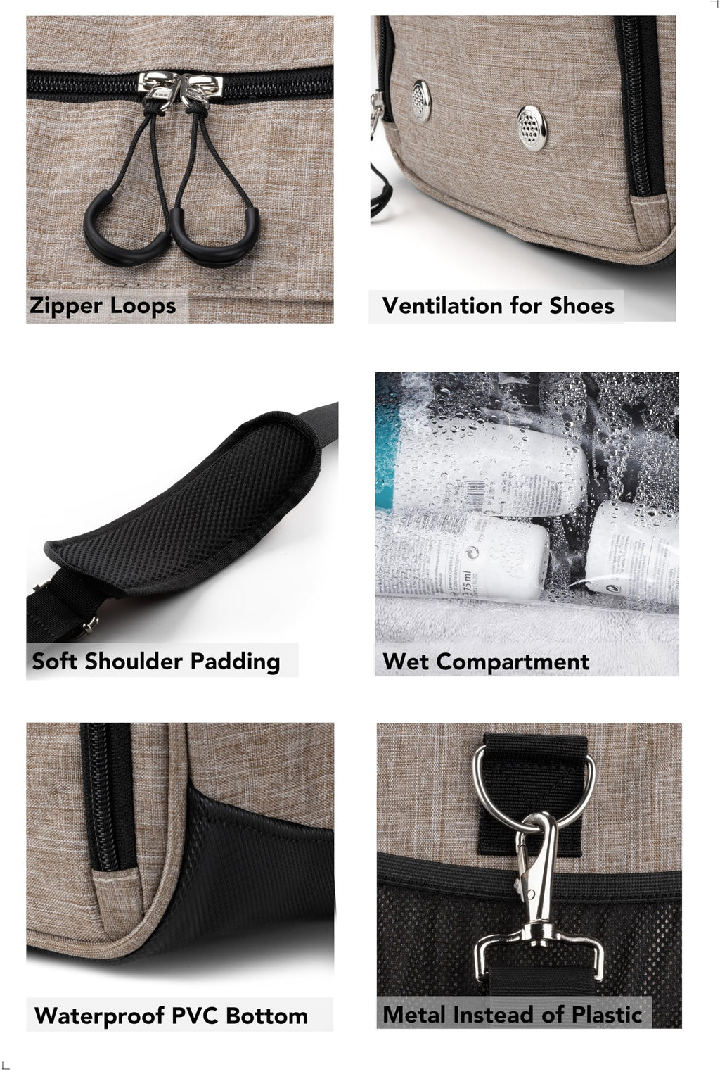 Fitgriff® Gym Bag for Men & Women with Shoe & Wet Compartment - Duffle Bag for Travel, Sports, Fitness & Workout