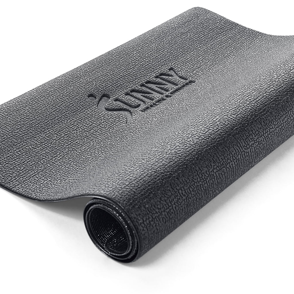 Sunny Health & Fitness Non-Slip Home Gym Mat – Workout Floor Protection Foam Pad for Treadmill, Bike, Elliptical, Yoga and Exercise Equipment or Standing Desk in 4 Size Options