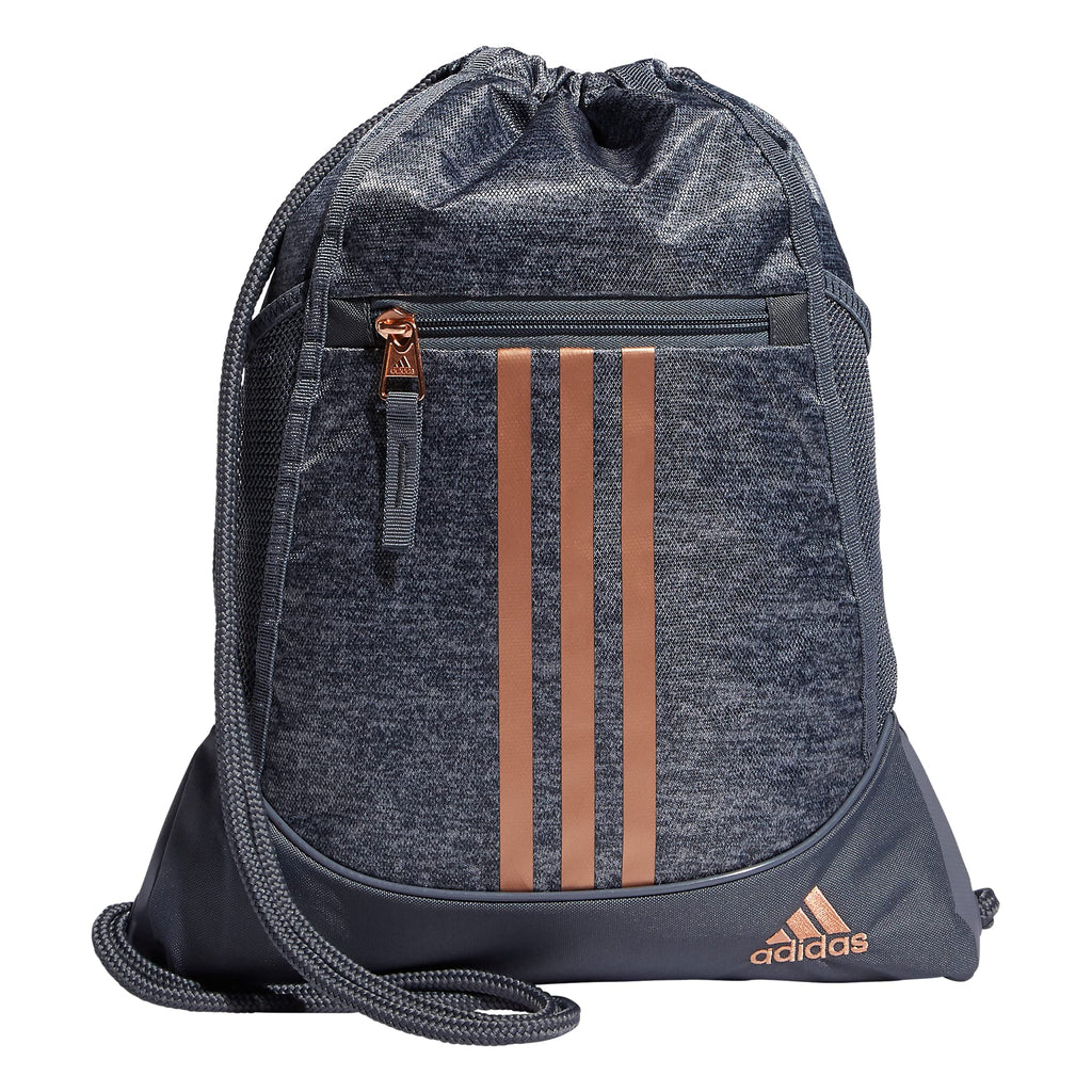 adidas Alliance Sackpack – Drawstring Backpack Small Bag for Men and Women