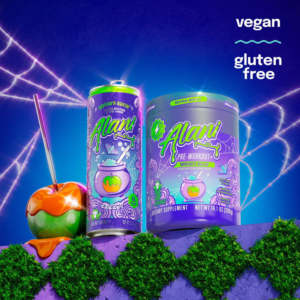 Alani Nu Pre Workout+ Powder Frozen Lemonade, Extra Boost, Sugar Free, 300mg Caffeine, L-Theanine, Beta-Alanine, Citrulline, 30 Servings