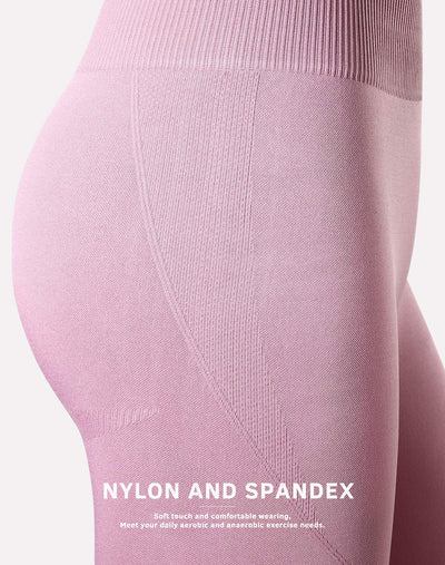 Workout Sets for Women 2 Piece High Waisted Seamless Leggings with Padded Stretchy Sports Bra Sets Gym Clothes