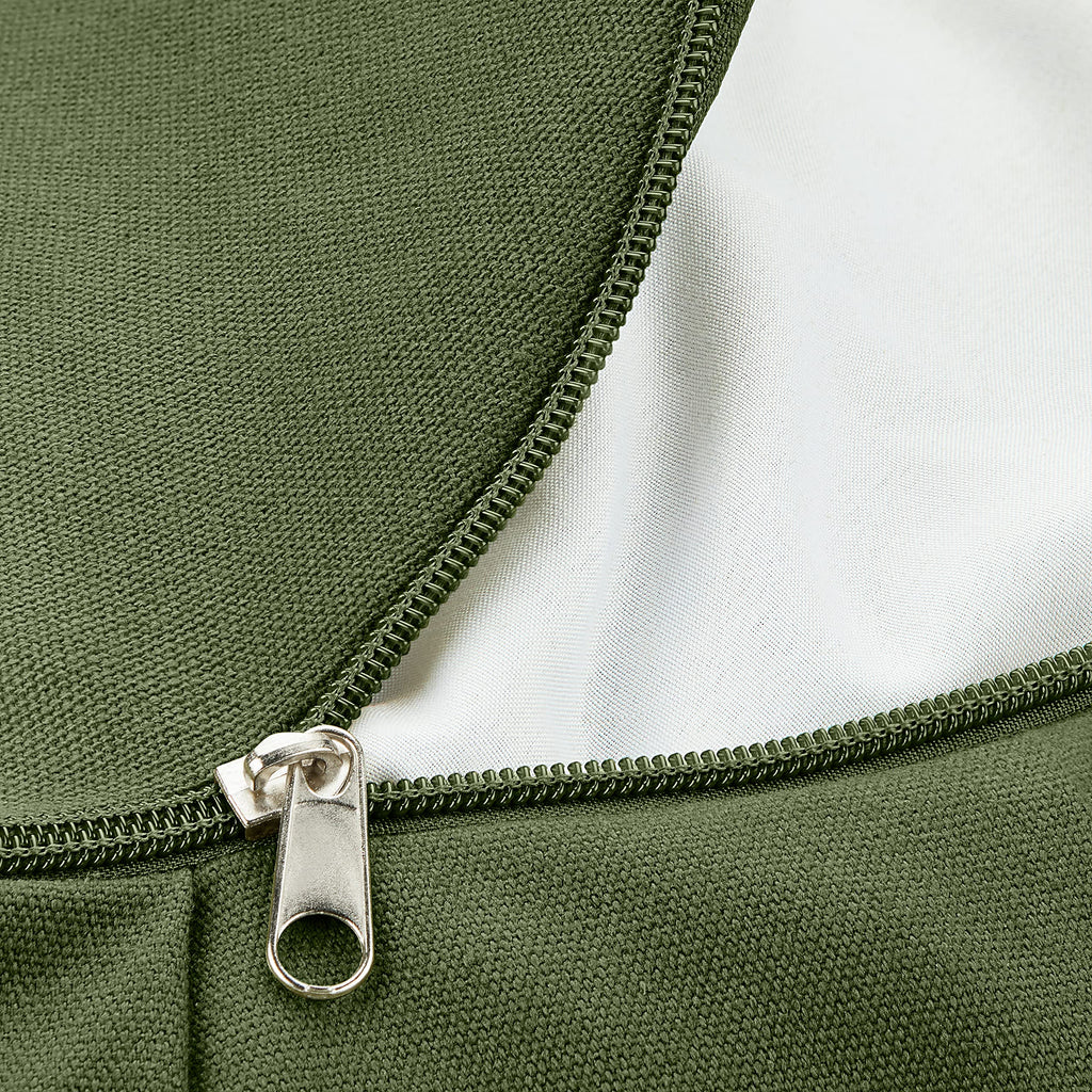 Retrospec Sedona Zafu Meditation Cushion with Buckwheat Hull Fill - Adjustable Yoga & Pilates Equipment Support - 17in Crescent Cotton Cover