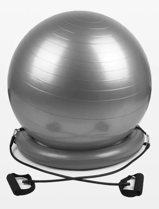 Yoga Ball Base Stand with Anti-Burst Storage Ring