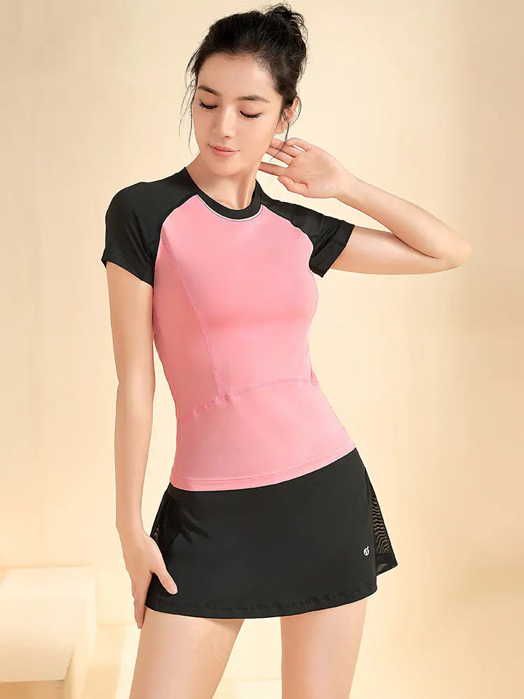 Camel Summer Yoga Suit Set for Women - Stylish Activewear