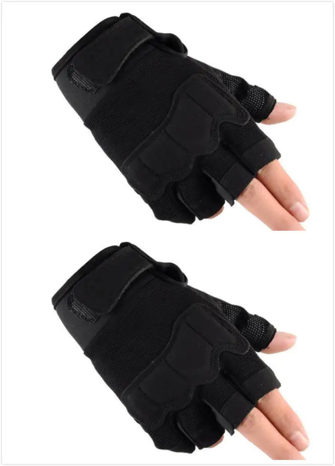 Tactical Gloves, Half-Finger Gloves, Camouflage Gear