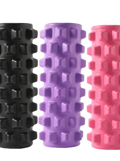 Yoga Foam Roller with Hard Spike Design for Muscle Relief