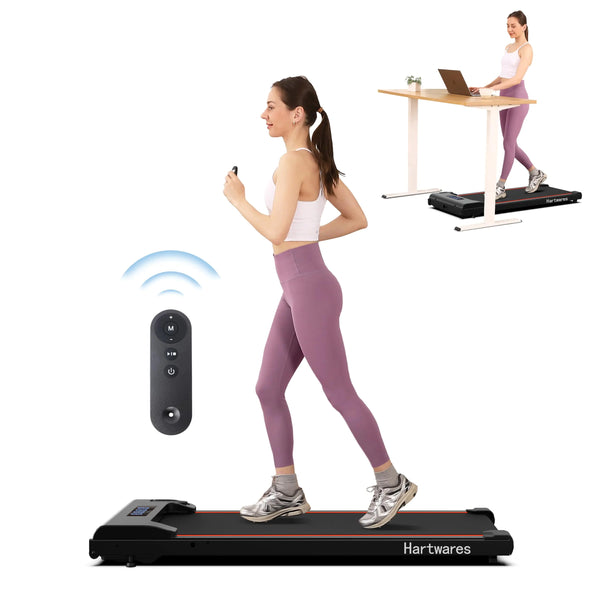 Hartwares 2-in-1 Whisper WalkPad Treadmill