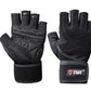 Men's Grip-Enhancing Gym Gloves for Pull-Ups