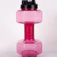 Dumbbell Shaped Water Bottle for Fitness and Outdoor Use