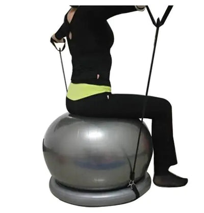 Yoga Ball Base Stand with Anti-Burst Storage Ring