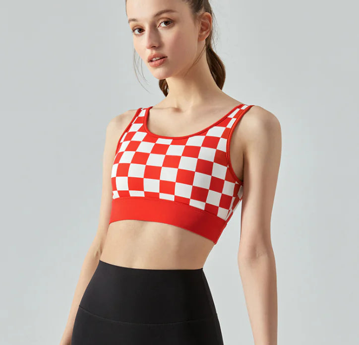 Color Block Yoga Set - Fitted Activewear Outfit