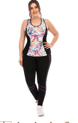 Large Size Women's Activewear Yoga Sports Suit 18+
