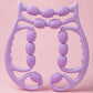 Plastic Massager Relax Plastic Leg Roller Ten Three Wheels Ring Foam Roller