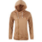 Hooded Cardigan with Side Zipper for Activewear