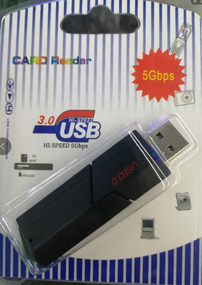 High-Speed 3.0 Card Reader for Storage Cards