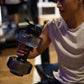 Dumbbell Shaped Water Bottle for Fitness and Outdoor Use