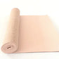 Jute Yoga Mat with PVC for Fitness and Studio Use