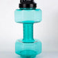 Dumbbell Shaped Water Bottle for Fitness and Outdoor Use