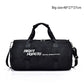 Sports Fitness Travel Handbag Dry And Wet Waterproof With Shoes Pocket Training Yoga Mat Storage Men Women Gym Sporttas Bag
