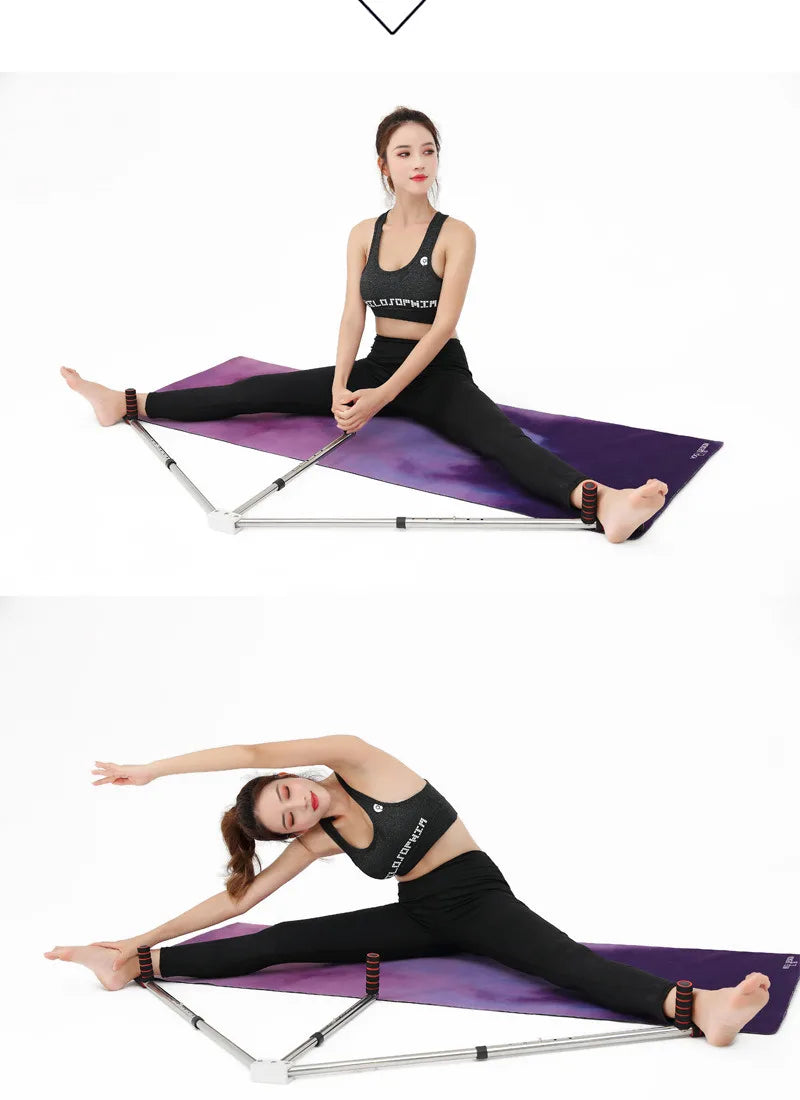 3 Bar Leg Stretcher Split Machine Extension Device Stainless Steel Leg Ligament for Ballet Yoga Exercise Training Equipment