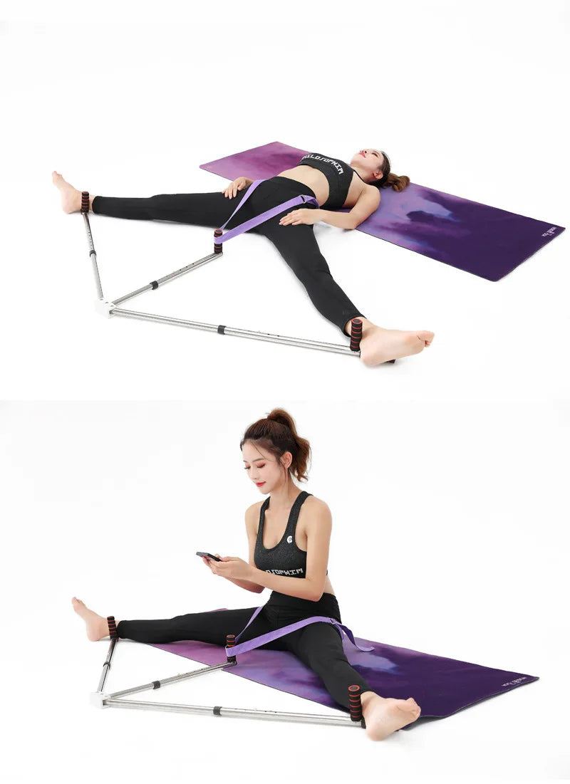 3 Bar Leg Stretcher Split Machine Extension Device Stainless Steel Leg Ligament for Ballet Yoga Exercise Training Equipment